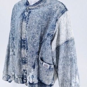 Trending Rare Vintage Levi’s Strauss and Co. Sport Varsity Bomber medium jacket!